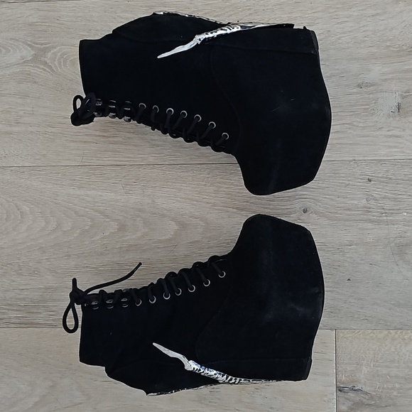 Limited Edition Jeffrey Campbell Damsel CLW Boots - Picture 4 of 9